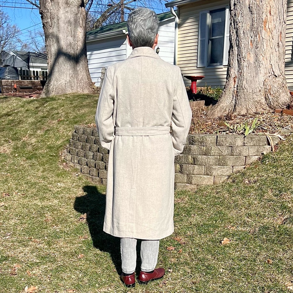 - Anthropologie XL Avec Les Filled Belted Overcoat! EUC! - Picture 6 of 15
